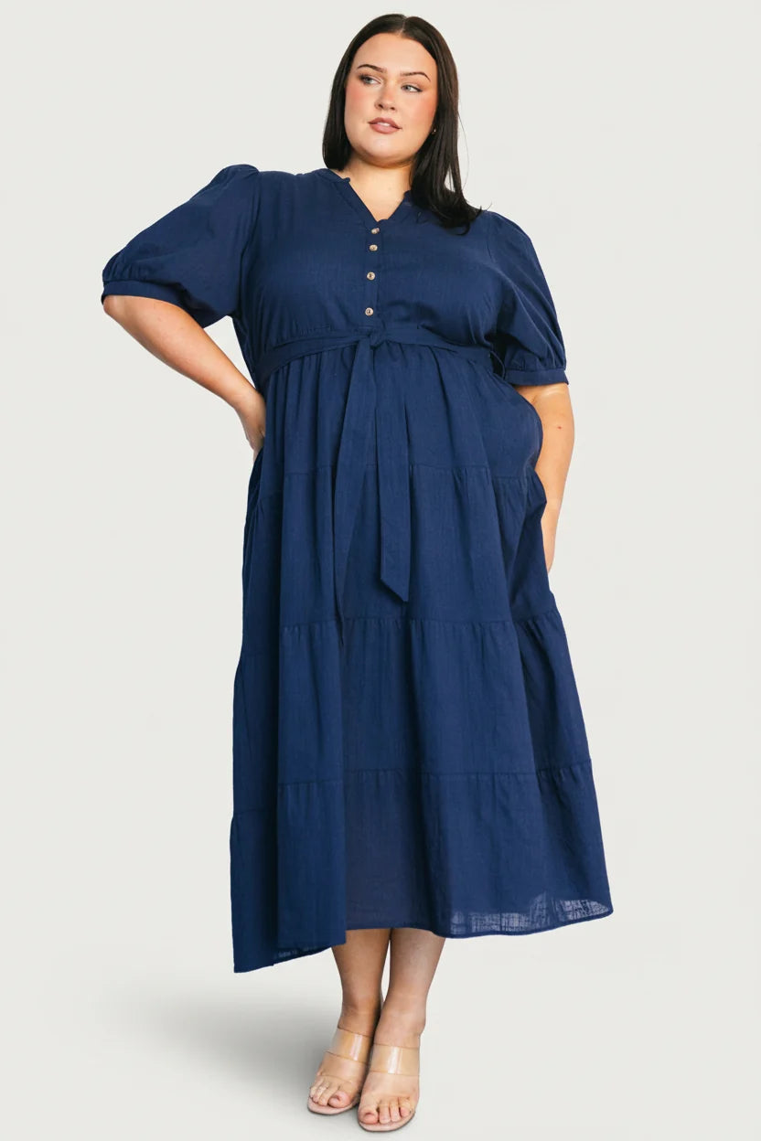 Camille Maxi Dress | Navy