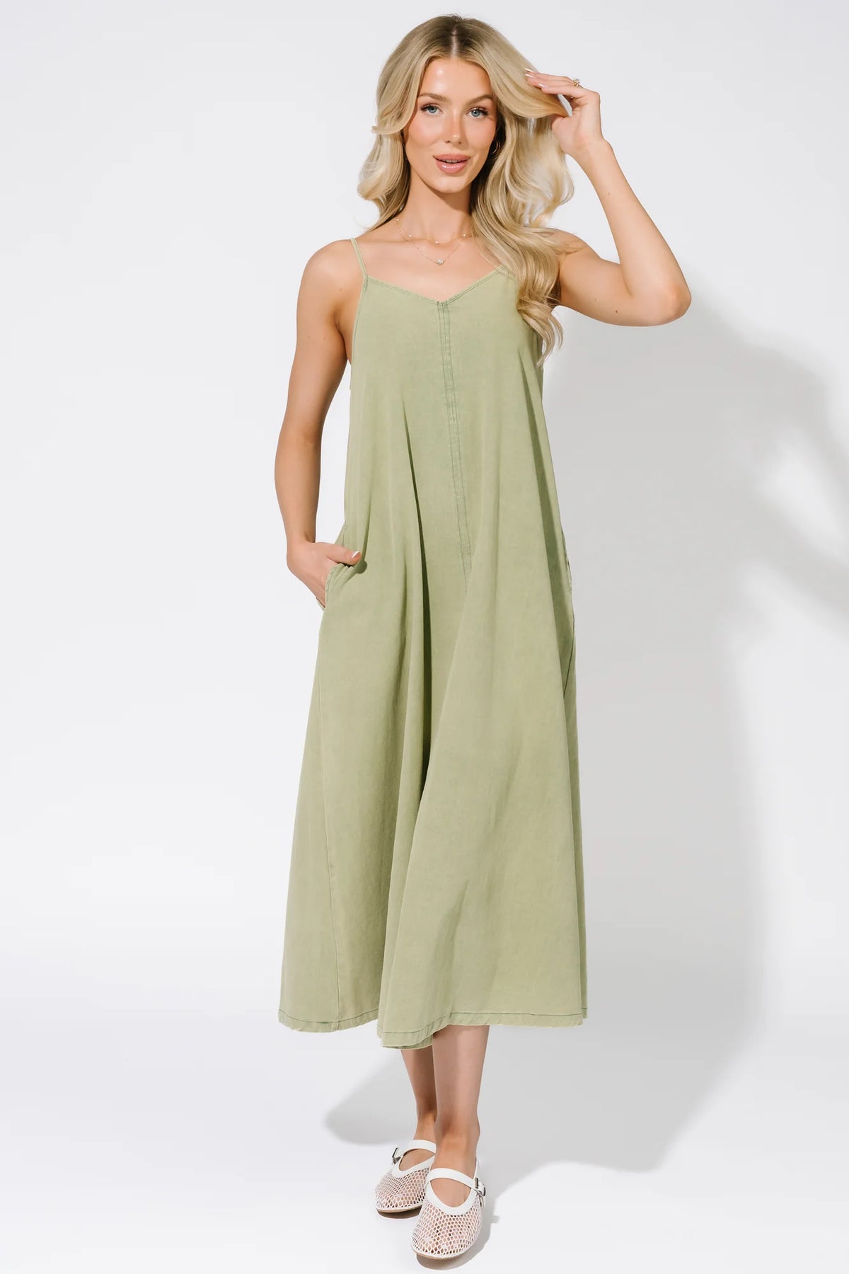 Marcia Maxi Dress | Green